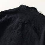 Buddha Stones Causal Solid Color Men's Buttons Long Sleeve Cotton Linen Shirt With Pockets - image 11