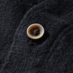 Buddha Stones Causal Solid Color Men's Buttons Long Sleeve Cotton Linen Shirt With Pockets - image 12