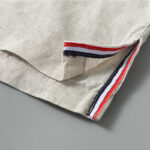 Buddha Stones Summer Casual Solid Color Side Slit Design Sleeveless Men's Linen Vest - image 7
