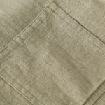 Buddha Stones ommute Fall Solid Color Lapel Men's Long Sleeve Cotton Linen Shirt With Pocket - image 31
