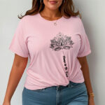 Buddha Stones Choose To Be Kind Geometric Flower Tee T-shirt - image 14
