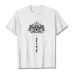Buddha Stones Choose To Be Kind Geometric Flower Tee T-shirt - White - 2XL - image 8