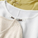 Buddha Stones Colorblock Side Slit  Frog-Button Cotton Linen Half Sleeve Women's Shirt With Pockets - image 24