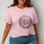 Buddha Stones Mandala Lotus Flower Pattern Tee T-shirt - image 14