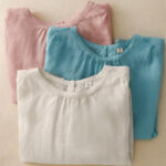 Buddha Stones Casual Plain Women's Crew Neck Design Cotton Polyester T-shirt - image 23