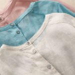 Buddha Stones Casual Plain Women's Crew Neck Design Cotton Polyester T-shirt - image 24