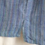 Buddha Stones Casual Retro Striped Women's Half Sleeve Cotton Linen T-shirt - image 8