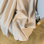 Buddha Stones Casual Beige Embroidery Women's Wide Leg Cotton Linen Pants With Pockets - image 8