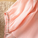 Buddha Stones Vintage Embroidery Button Notched Neck Women's Cotton Shirt - image 13