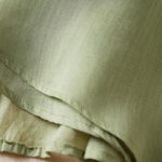 Buddha Stones Retro Plain Fake Two Pieces Button Design Women's Cotton Linen Shirt - image 27