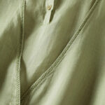 Buddha Stones Retro Plain Fake Two Pieces Button Design Women's Cotton Linen Shirt - image 23