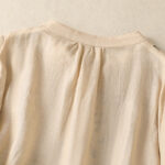 Buddha Stones Casual Embroidery Single Breasted Women's Cotton Linen Shirt - image 21