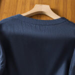 Buddha Stones Vintage Plain Embroided Floral Half Sleeve Women's Cotton T-Shirt - image 4