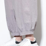 Buddha Stones Casual Striped Men's Cotton 7-8 Length Harem Pants With Pockets - image 15