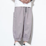 Buddha Stones Casual Striped Men's Cotton 7-8 Length Harem Pants With Pockets - image 11