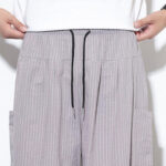 Buddha Stones Casual Striped Men's Cotton 7-8 Length Harem Pants With Pockets - image 19
