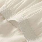 Buddha Stones 7-8 Length Elastic Waist Women's Wide Leg Cotton Linen Pants With Pockets - image 16