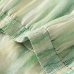 Buddha Stones 7-8 Length Elastic Waist Women's Wide Leg Cotton Linen Pants With Pockets - image 5