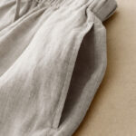 Buddha Stones Summer Elastic Waist Women's Capri Cropped Wide Leg Pants With Pockets - image 20