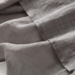 Buddha Stones Casual Embroidery Split Three Quarter Sleeve Cotton Linen Midi Dress - image 16