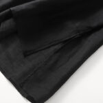 Buddha Stones Casual Embroidery Split Three Quarter Sleeve Cotton Linen Midi Dress - image 9