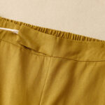 Buddha Stones Plain Color Frog-Button Cotton Linen Women's Wide Leg Pants With Pockets - image 7