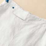 Buddha Stones Plain Color Frog-Button Cotton Linen Women's Wide Leg Pants With Pockets - image 12