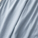 Buddha Stones Plain Color Lace Stitching Cotton Linen Women's Wide Leg Pants With Pockets - image 6