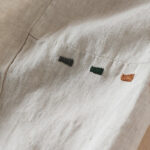 Buddha Stones Colored Thread 7-8 Length Women's Harem Cotton Linen Pants With Pockets - image 9