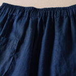 Buddha Stones Colored Thread 7-8 Length Women's Harem Cotton Linen Pants With Pockets - image 14