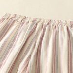 Buddha Stones Color Vertical Stripes Cotton Women's Wide Leg Pants With Pockets - image 9