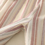 Buddha Stones Color Vertical Stripes Cotton Women's Wide Leg Pants With Pockets - image 11
