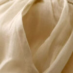 Buddha Stones Side Embroidery Design Cotton Women's 7-8 Length Wide Leg Pants With Pockets - image 9