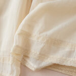 Buddha Stones Casual Lining Design Cotton Women's 7-8 Length Wide Leg Pants With Pockets - image 3