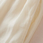 Buddha Stones Casual Lining Design Cotton Women's 7-8 Length Wide Leg Pants With Pockets - image 5