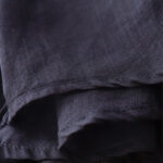 Buddha Stones Embroidery Crew Neck Pleats Women's Cotton Linen Half Sleeve T-shirt - image 14
