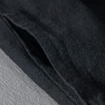 Buddha Stones Casual Pure Color Stand Collar Men's Long Sleeve Cotton Linen Shirt With Pockets - image 25