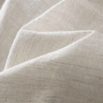 Buddha Stones Summer Solid Color Drawstring Button Design Men's Linen Shorts With Pockets - image 6