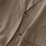 Buddha Stones Women's Three Quarter Sleeve Button Cotton Small Suit Jacket With Pockets - image 4