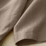 Buddha Stones Women's Three Quarter Sleeve Button Cotton Small Suit Jacket With Pockets - image 3