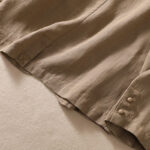 Buddha Stones Women's Cotton Linen Stand Collar Long Sleeve Jacket With Pockets - image 25
