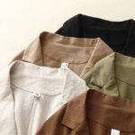 Buddha Stones Women's Cotton Linen Frog-Button Long Sleeve Jacket With Pockets - image 34