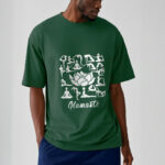 Buddha Stones Casual Lotus Flower Various Yoga Poses Pattern Tee T-shirt - image 2