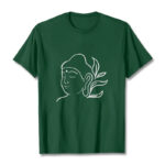 Buddha Stones Casual Buddha Face Pattern Tee T-shirt - ForestGreen - 2XL - image 11