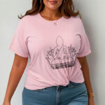 Buddha Stones Casual Meditation Buddha Pattern Tee T-shirt - image 14