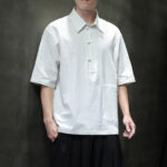 Buddha Stones Commute Plain Half Buttons Design Men's Cotton Linen Shirt With Pocket - image 3