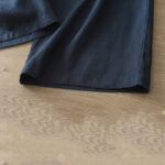 Buddha Stones Casual Retro Plain Women's Cotton Wide Leg Pants With Pockets Zipper - image 37