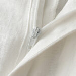 Buddha Stones Casual Retro Plain Women's Cotton Wide Leg Pants With Pockets Zipper - image 12