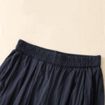 Buddha Stones Casual Hem Hollow Design Women's Cotton 7-8 Length Wide Leg Pants With Pockets - image 18