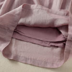 Buddha Stones Commute Embroidery Drawstring Women's Cotton Wide Leg Pants With Pockets - image 42